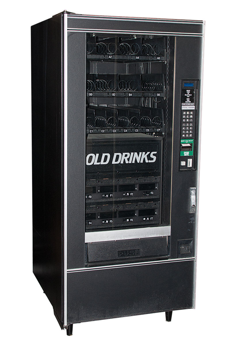 CRANE 474 Refreshment Center 2 COMBO Vending Machine for sale MADE IN